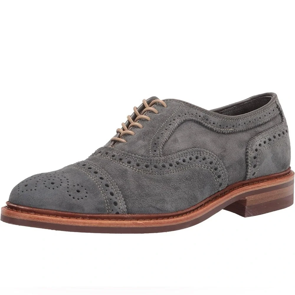 Allen Edmonds Mens Strandmok Oxford Slate 7.5 3E
